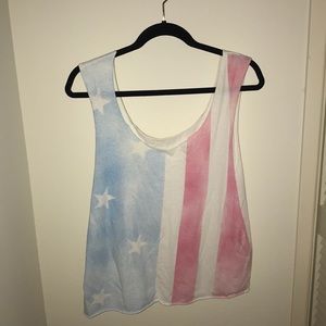 American Flag Tank